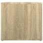 vidaXL Nachttisch Sonoma-Eiche 41x40x36 cm Holzwerkstoff vidaXL Nachttisch Sonoma-Eiche 41x40x36 cm Holzwerkstoff