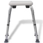 vidaXL Duschstuhl Aluminium Weiß vidaXL Duschstuhl Aluminium Weiß
