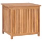 vidaXL Gartenbox 60x50x58 cm Massivholz Teak vidaXL Gartenbox 60x50x58 cm Massivholz Teak
