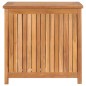 vidaXL Gartenbox 60x50x58 cm Massivholz Teak vidaXL Gartenbox 60x50x58 cm Massivholz Teak