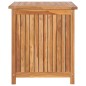vidaXL Gartenbox 60x50x58 cm Massivholz Teak vidaXL Gartenbox 60x50x58 cm Massivholz Teak