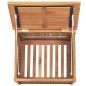 vidaXL Gartenbox 60x50x58 cm Massivholz Teak vidaXL Gartenbox 60x50x58 cm Massivholz Teak