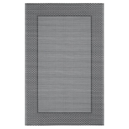 vidaXL Outdoor-Teppich Grau 160x230 cm PP