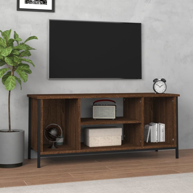 vidaXL TV-Schrank Braun Eichen-Optik 102x35x45 cm Holzwerkstoff vidaXL TV-Schrank Braun Eichen-Optik 102x35x45 cm Holzwerkstoff
