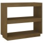 vidaXL Bücherregal Honigbraun 80x35x71 cm Massivholz Kiefer vidaXL Bücherregal Honigbraun 80x35x71 cm Massivholz Kiefer