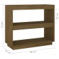 vidaXL Bücherregal Honigbraun 80x35x71 cm Massivholz Kiefer vidaXL Bücherregal Honigbraun 80x35x71 cm Massivholz Kiefer