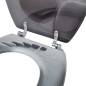 vidaXL Toilettensitz MDF Deckel Steine vidaXL Toilettensitz MDF Deckel Steine