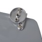 vidaXL Toilettensitz MDF Deckel Steine vidaXL Toilettensitz MDF Deckel Steine