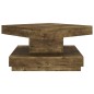 vidaXL Couchtisch Dunkelbraun 60x60x35 cm MDF vidaXL Couchtisch Dunkelbraun 60x60x35 cm MDF