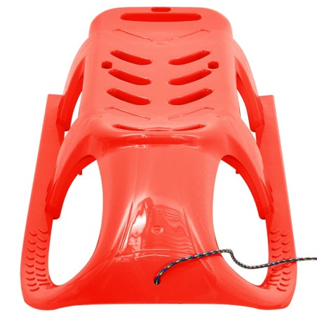vidaXL Schlitten für Kinder Rot 102,5x40x23 cm Polypropylen