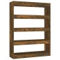 vidaXL Bücherregal/Raumteiler Räuchereiche 100×30×135 cm vidaXL Bücherregal/Raumteiler Räuchereiche 100×30×135 cm