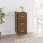 vidaXL Sideboard Braun Eichen-Optik 34,5x34x90 cm Holzwerkstoff vidaXL Sideboard Braun Eichen-Optik 34,5x34x90 cm Holzwerkstoff