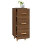 vidaXL Sideboard Braun Eichen-Optik 34,5x34x90 cm Holzwerkstoff vidaXL Sideboard Braun Eichen-Optik 34,5x34x90 cm Holzwerkstoff
