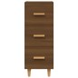 vidaXL Sideboard Braun Eichen-Optik 34,5x34x90 cm Holzwerkstoff vidaXL Sideboard Braun Eichen-Optik 34,5x34x90 cm Holzwerkstoff