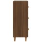vidaXL Sideboard Braun Eichen-Optik 34,5x34x90 cm Holzwerkstoff vidaXL Sideboard Braun Eichen-Optik 34,5x34x90 cm Holzwerkstoff
