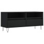 vidaXL TV-Schrank Schwarz 100x34,5x44,5 cm Holzwerkstoff vidaXL TV-Schrank Schwarz 100x34,5x44,5 cm Holzwerkstoff