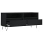 vidaXL TV-Schrank Schwarz 100x34,5x44,5 cm Holzwerkstoff vidaXL TV-Schrank Schwarz 100x34,5x44,5 cm Holzwerkstoff