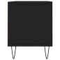 vidaXL TV-Schrank Schwarz 100x34,5x44,5 cm Holzwerkstoff vidaXL TV-Schrank Schwarz 100x34,5x44,5 cm Holzwerkstoff
