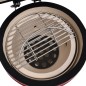 vidaXL 2-in-1 Kamado-Grill Smoker Keramik 56 cm Rot vidaXL 2-in-1 Kamado-Grill Smoker Keramik 56 cm Rot
