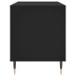 vidaXL Plattenschrank Schwarz 100x38x48 cm Holzwerkstoff vidaXL Plattenschrank Schwarz 100x38x48 cm Holzwerkstoff