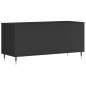 vidaXL Plattenschrank Schwarz 100x38x48 cm Holzwerkstoff vidaXL Plattenschrank Schwarz 100x38x48 cm Holzwerkstoff