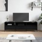 vidaXL TV-Schrank Schwarz 150x30x44,5 cm Holzwerkstoff vidaXL TV-Schrank Schwarz 150x30x44,5 cm Holzwerkstoff