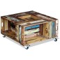 vidaXL Couchtisch Altholz 70x70x35 cm vidaXL Couchtisch Altholz 70x70x35 cm