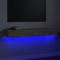 vidaXL TV-Schrank mit LED-Leuchten Sonoma-Eiche 120x35x15,5 cm vidaXL TV-Schrank mit LED-Leuchten Sonoma-Eiche 120x35x15,5 cm