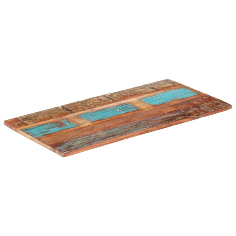 vidaXL Tischplatte Rechteckig 60x140 cm 25-27 mm Altholz Massiv vidaXL Tischplatte Rechteckig 60x140 cm 25-27 mm Altholz Massiv