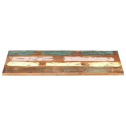 vidaXL Tischplatte Rechteckig 60x140 cm 25-27 mm Altholz Massiv