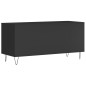 vidaXL Plattenschrank Schwarz 100x38x48 cm Holzwerkstoff vidaXL Plattenschrank Schwarz 100x38x48 cm Holzwerkstoff