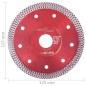 vidaXL Diamant-Trennscheibe mit Löchern Stahl 125 mm vidaXL Diamant-Trennscheibe mit Löchern Stahl 125 mm