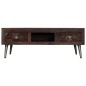 vidaXL Couchtisch Altholz Massiv 100x60x35 cm vidaXL Couchtisch Altholz Massiv 100x60x35 cm
