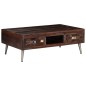 vidaXL Couchtisch Altholz Massiv 100x60x35 cm vidaXL Couchtisch Altholz Massiv 100x60x35 cm