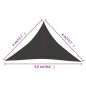 vidaXL Sonnensegel 160 g/m² Anthrazit 4x4x5,8 m HDPE vidaXL Sonnensegel 160 g/m² Anthrazit 4x4x5,8 m HDPE