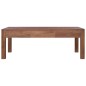 vidaXL Couchtisch 110x60x40 cm Teak Massivholz vidaXL Couchtisch 110x60x40 cm Teak Massivholz