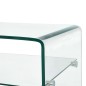 vidaXL Couchtisch Transparent 98×45×31 cm Hartglas vidaXL Couchtisch Transparent 98×45×31 cm Hartglas