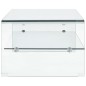 vidaXL Couchtisch Transparent 98×45×31 cm Hartglas vidaXL Couchtisch Transparent 98×45×31 cm Hartglas