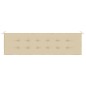 Gartenbank-Auflage Beige 180x50x3 cm Oxford-Gewebe Gartenbank-Auflage Beige 180x50x3 cm Oxford-Gewebe