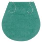 vidaXL Badematten-Set 3-tlg. Stoff Türkis vidaXL Badematten-Set 3-tlg. Stoff Türkis