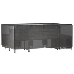 vidaXL Gartenmöbel-Abdeckung 16 Ösen 300x250x90 cm Rechteckig