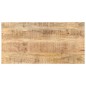 vidaXL Tischplatte Massivholz Mango 25-27 mm 100x60 cm vidaXL Tischplatte Massivholz Mango 25-27 mm 100x60 cm