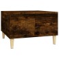 vidaXL Couchtisch Räuchereiche 55x55x36,5 cm Holzwerkstoff vidaXL Couchtisch Räuchereiche 55x55x36,5 cm Holzwerkstoff