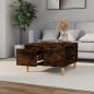 vidaXL Couchtisch Räuchereiche 55x55x36,5 cm Holzwerkstoff vidaXL Couchtisch Räuchereiche 55x55x36,5 cm Holzwerkstoff