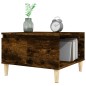 vidaXL Couchtisch Räuchereiche 55x55x36,5 cm Holzwerkstoff vidaXL Couchtisch Räuchereiche 55x55x36,5 cm Holzwerkstoff