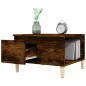 vidaXL Couchtisch Räuchereiche 55x55x36,5 cm Holzwerkstoff vidaXL Couchtisch Räuchereiche 55x55x36,5 cm Holzwerkstoff
