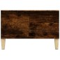 vidaXL Couchtisch Räuchereiche 55x55x36,5 cm Holzwerkstoff vidaXL Couchtisch Räuchereiche 55x55x36,5 cm Holzwerkstoff