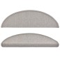 vidaXL 15 Stk. Treppenmatten Taupe 56 x 17 x 3 cm vidaXL 15 Stk. Treppenmatten Taupe 56 x 17 x 3 cm