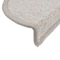 vidaXL 15 Stk. Treppenmatten Taupe 56 x 17 x 3 cm vidaXL 15 Stk. Treppenmatten Taupe 56 x 17 x 3 cm