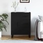 vidaXL Sideboard Schwarz 69,5x34x90 cm Holzwerkstoff vidaXL Sideboard Schwarz 69,5x34x90 cm Holzwerkstoff